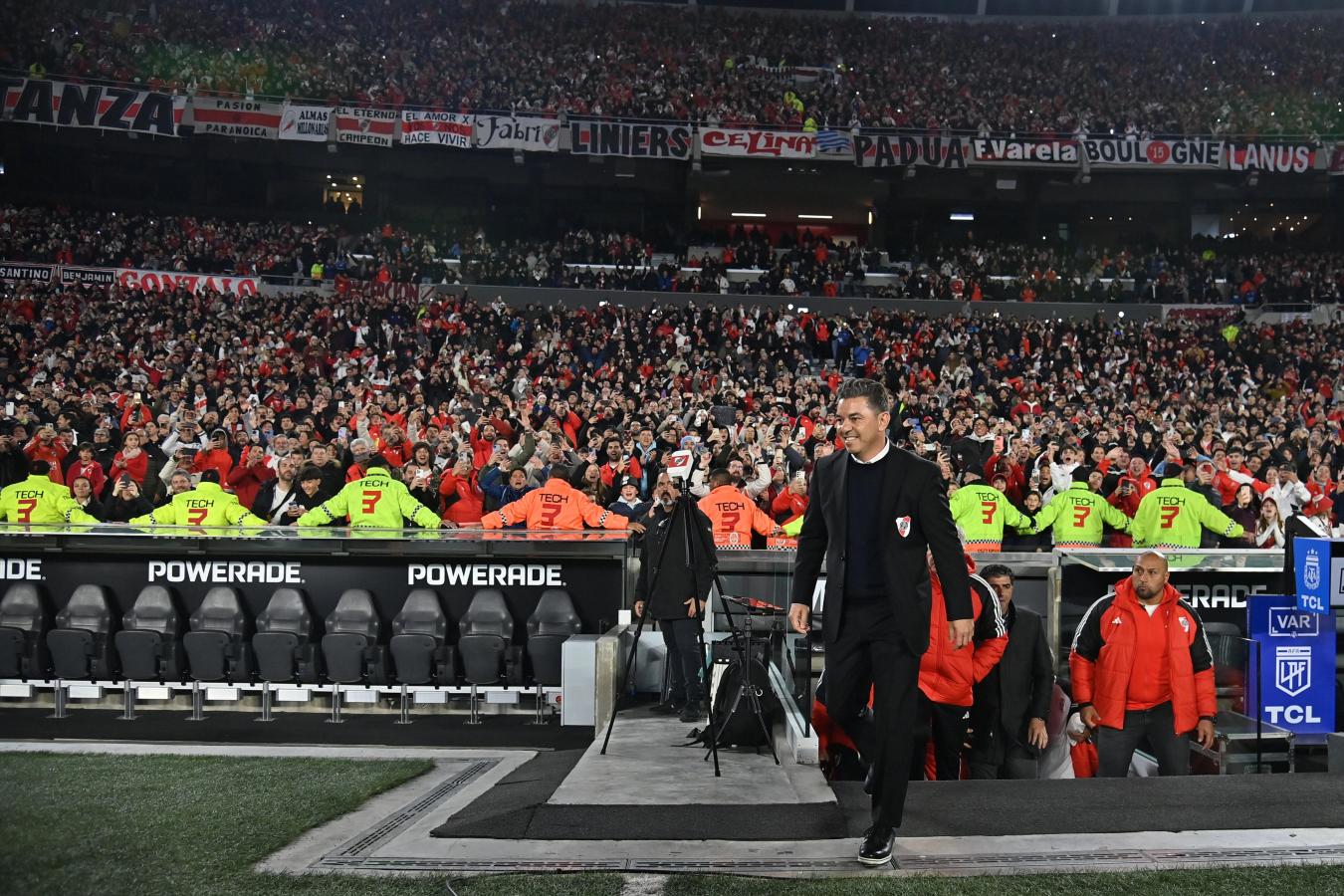 Imagen El regreso de Gallardo al Monumental le devolvió la ilusión al hincha de River.