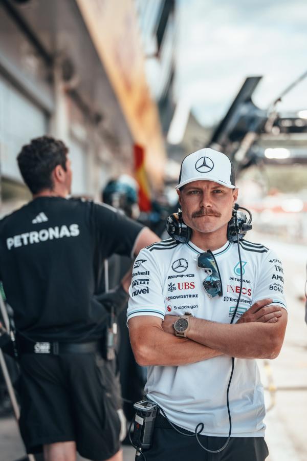 Imagen Bottas, hoy reserva en Mercedes, podría reemplazar a Colapinto.