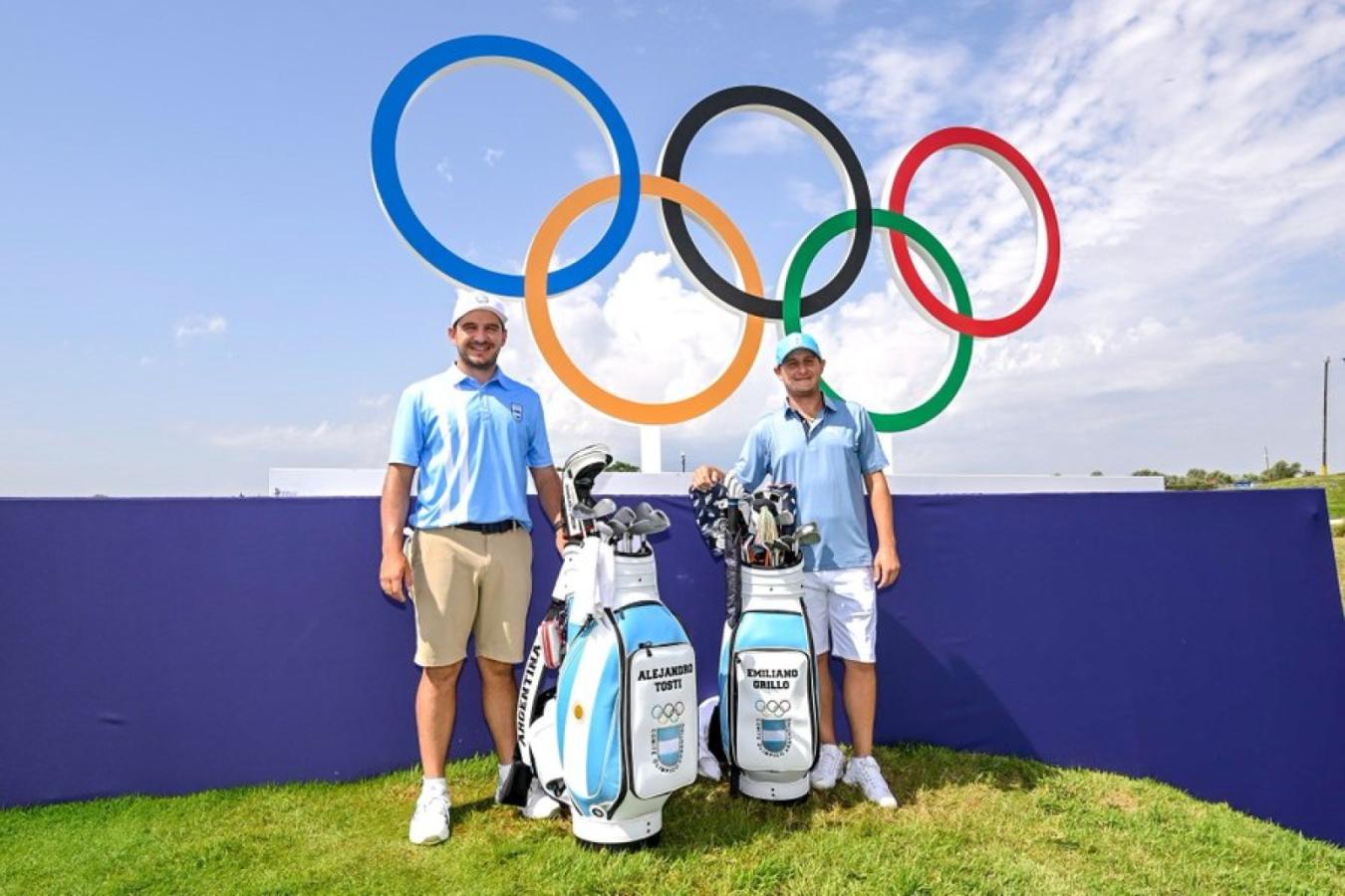 Imagen Buen arranque de los argentinos Grillo y Tosti en el golf olímpico.
