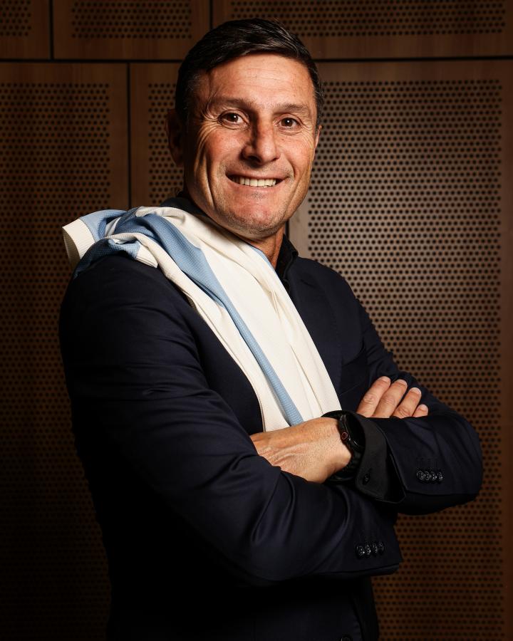 Imagen Zanetti, que fue su compañero en la Selección, habla con orgullo de Messi.