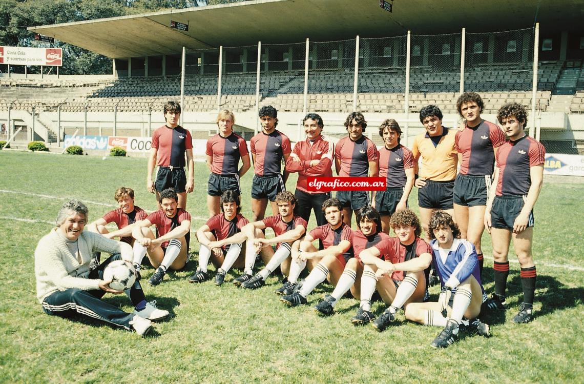 Imagen Sensini, Scoponi, el Galgo Dezotti, Almirón, Theiler y otra camada de talentos surgidos de la mano de Griffa.