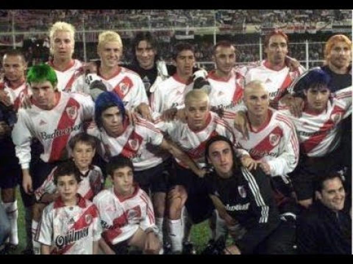 Imagen Coudet y Demichelis fueron campeones con River en el Clausura 2002.