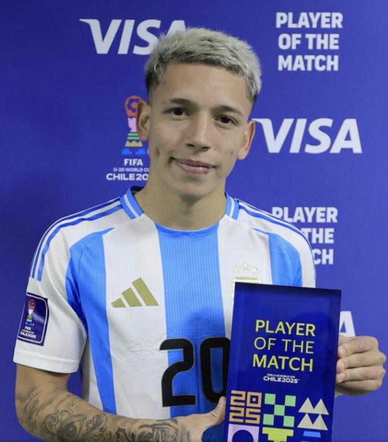 Imagen Prestianni se destacó en el Mundial Sub 20 y ya se reintegró a Benfica