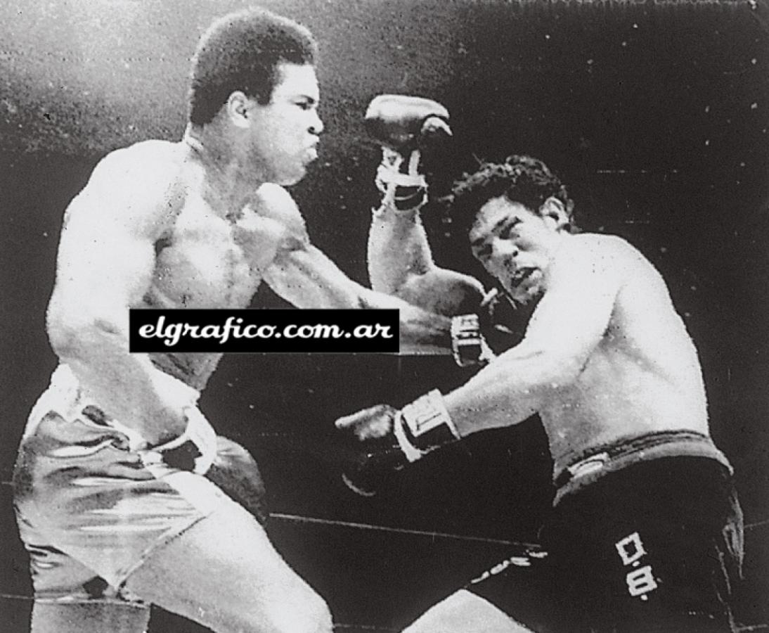 Imagen El combate de Alí con Ringo Bonavena en 1970.