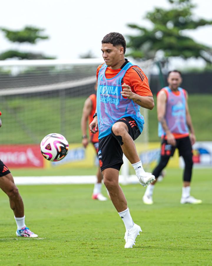 Imagen Juanfer le marcó a Bolivia y jugó 22' ante Venezuela. Gallardo lo analizará de cara a los próximos partidos.