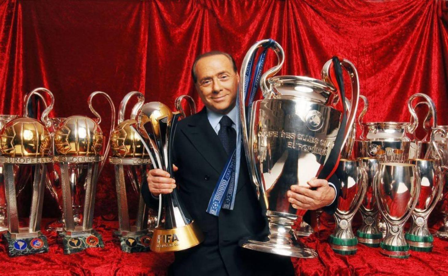 Imagen Bajo la presidencia de Berlusconi, Milan ganó 29 títulos en 31 años.