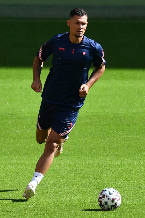 Imagen Dejan Lovren, otro de los históricos en la selección Foto JUSTIN TALLIS / AFP / POOL