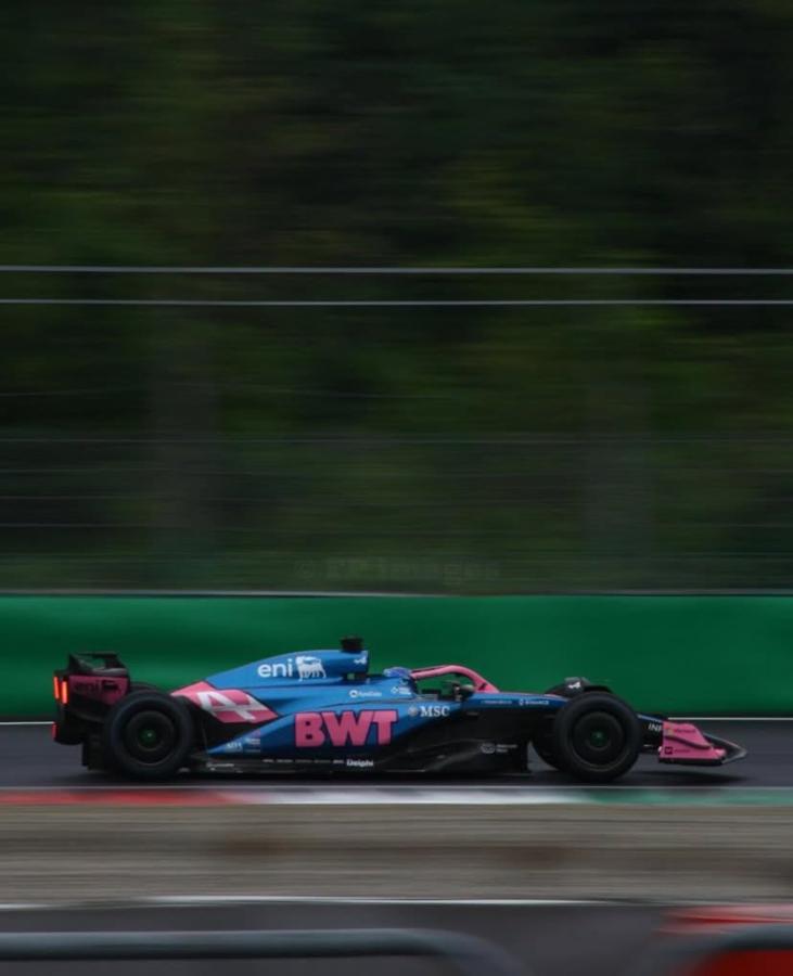 Imagen Paul Aron, piloto reserva de Alpine en Monza.