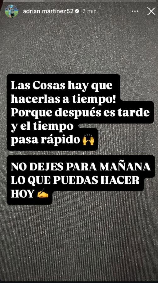 Imagen Maravilla Martínez y un ¿mensaje de apoyo a Maxi Salas?.