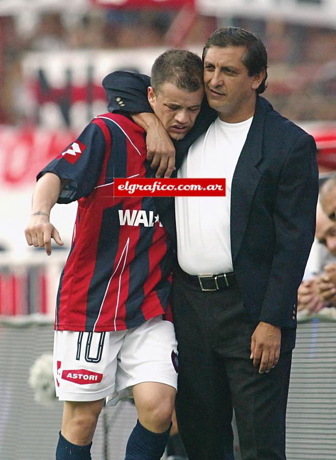 Imagen Junto a Ramón Díaz, quien lo pidió en San Lorenzo.