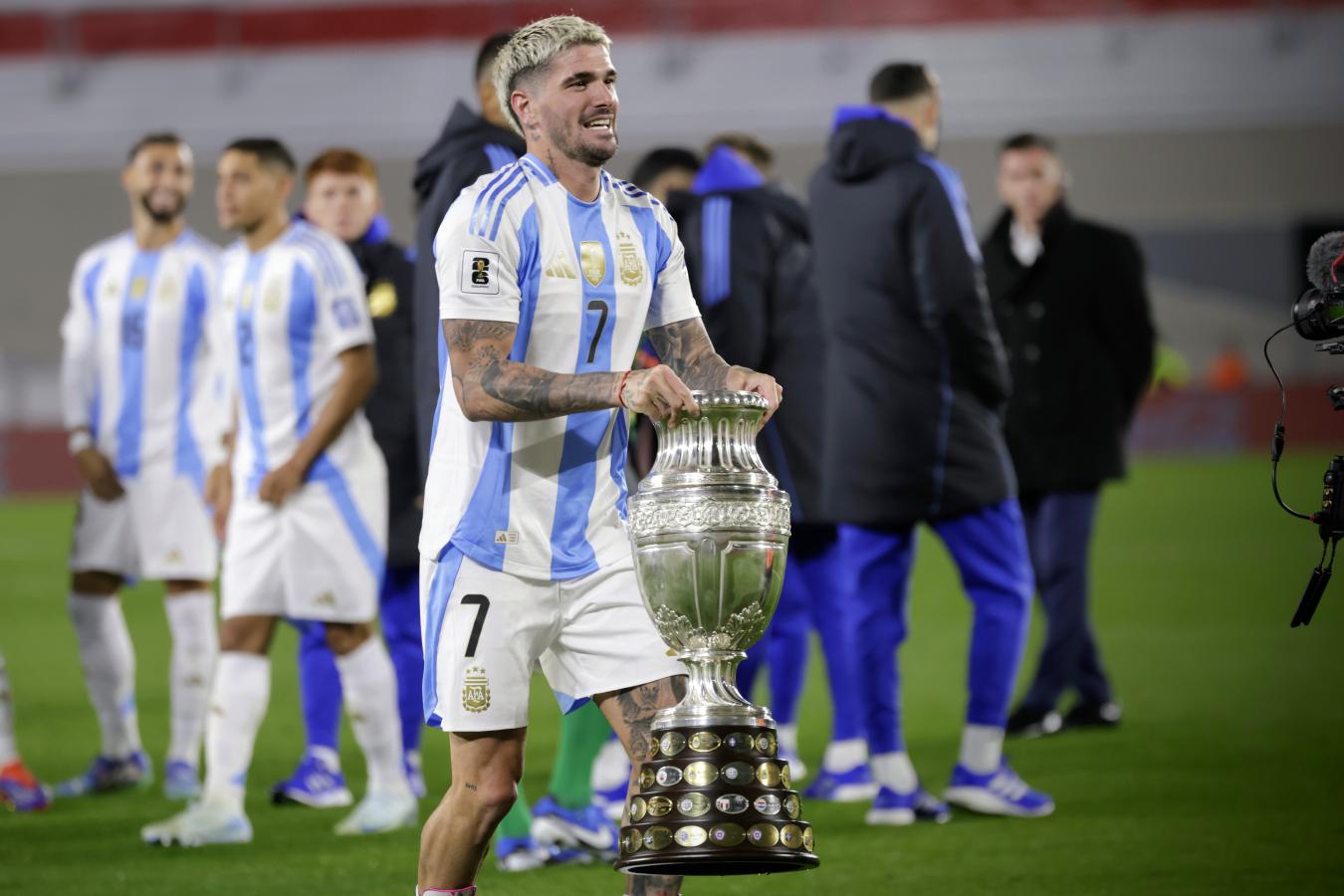 Imagen Rodrigo De Paul y la Copa América, durante la doble fecha de Eliminatorias. Foto: Fotobaires