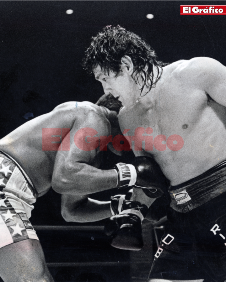 Imagen Ringo Bonavena, el campeón del pueblo, en acción. 