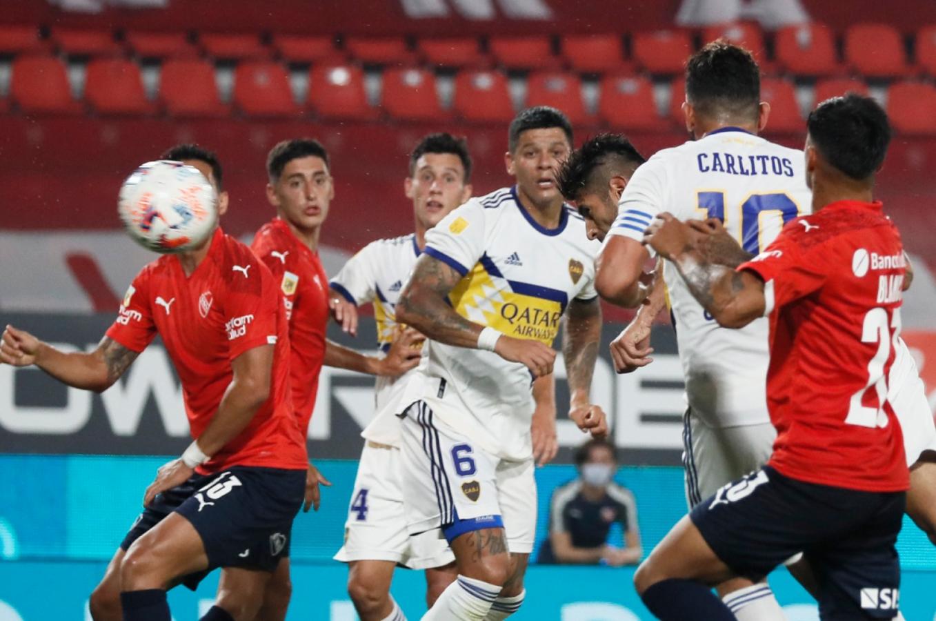 Imagen Gol peruano. @BocaJrsOficial