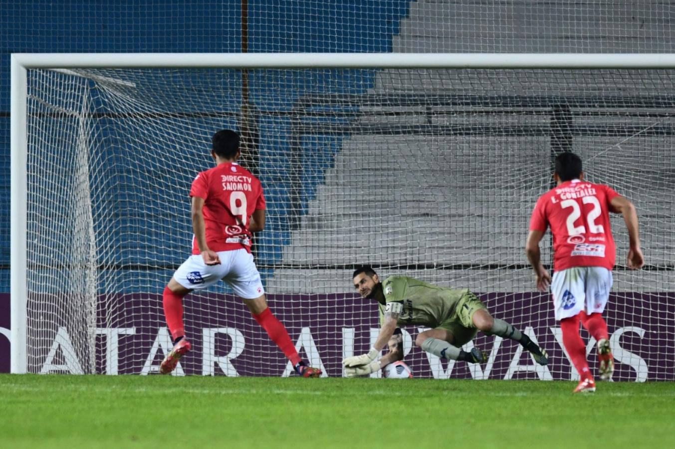 Imagen Arias suma 553 minutos sin recibir goles (Staff images /CONMEBOL)