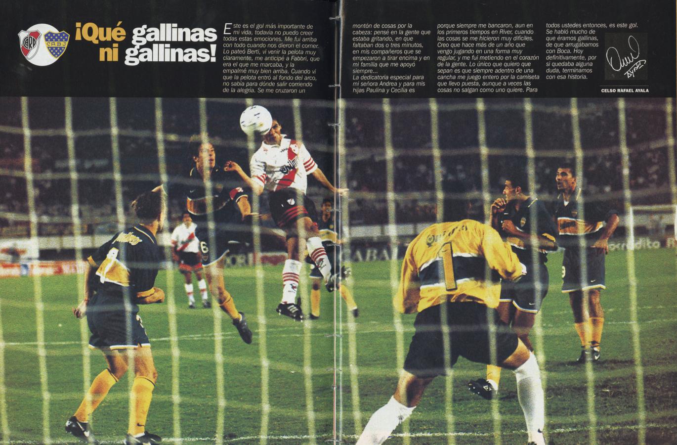 Imagen Celso Ayala, el héroe del inolvidable 3-3 del Clausura 1997