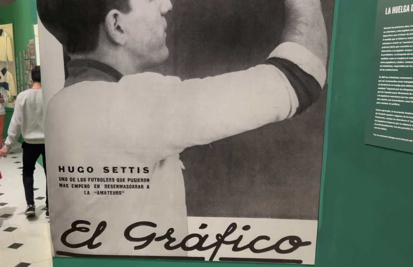Imagen La tapa de El Gráfico con Hugo Settis como protagonista
