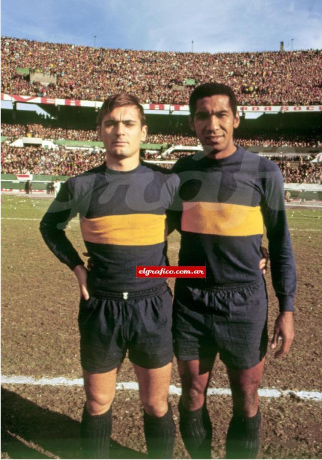 Imagen Suñé y Meléndez, jugadores que pasaron a ser históricos en Boca Juniors.