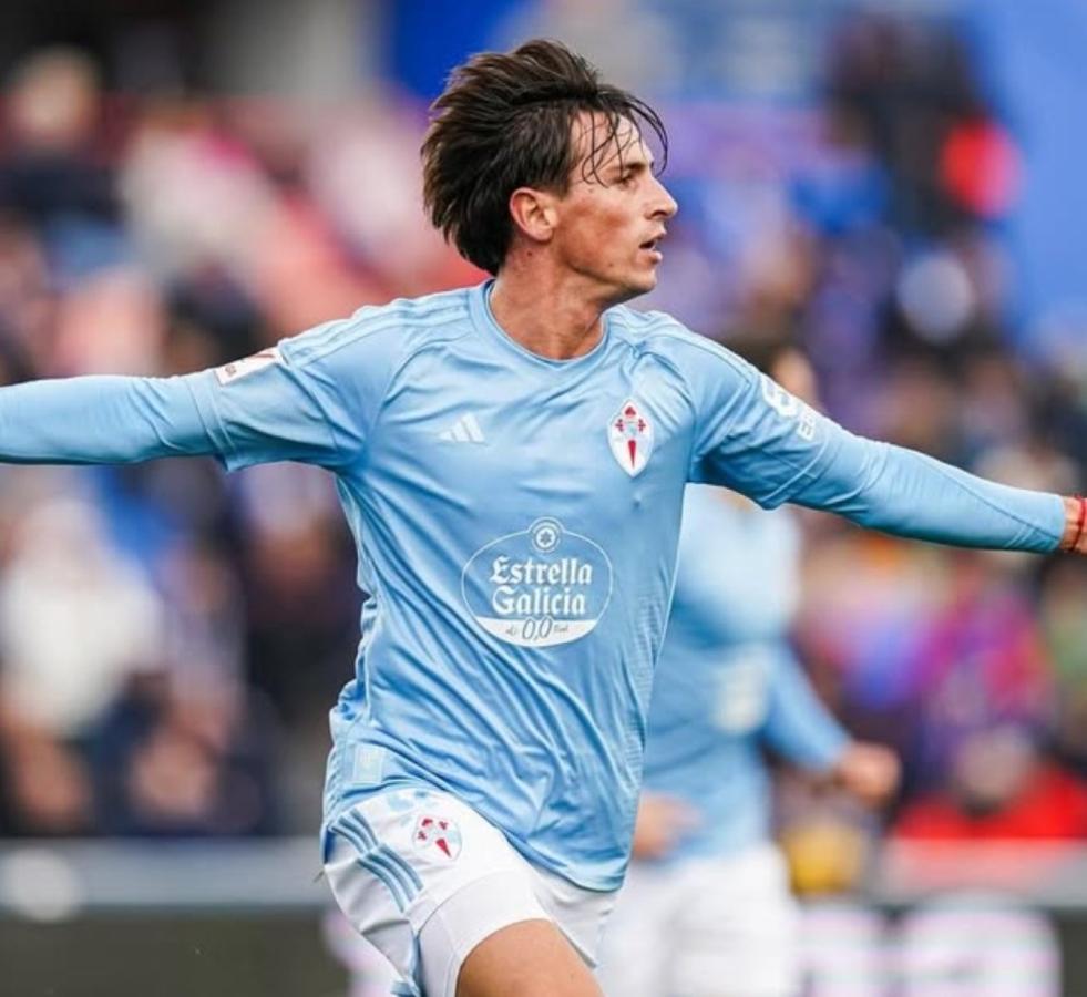 Imagen Allende debe volver a Celta, club dueño de su pase. 