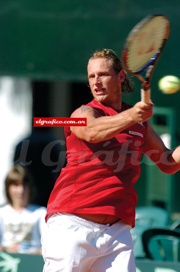 Imagen Nalbandian aprendió a jugar en las canchas de cemento que un grupo de familias de Unquillo construyeron para divertirse.