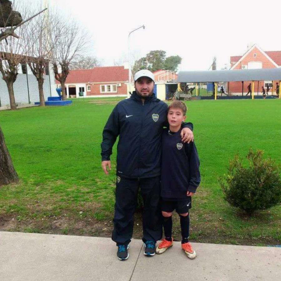 Imagen Aaron Anselmino y Diego Mazelli en la Candela.