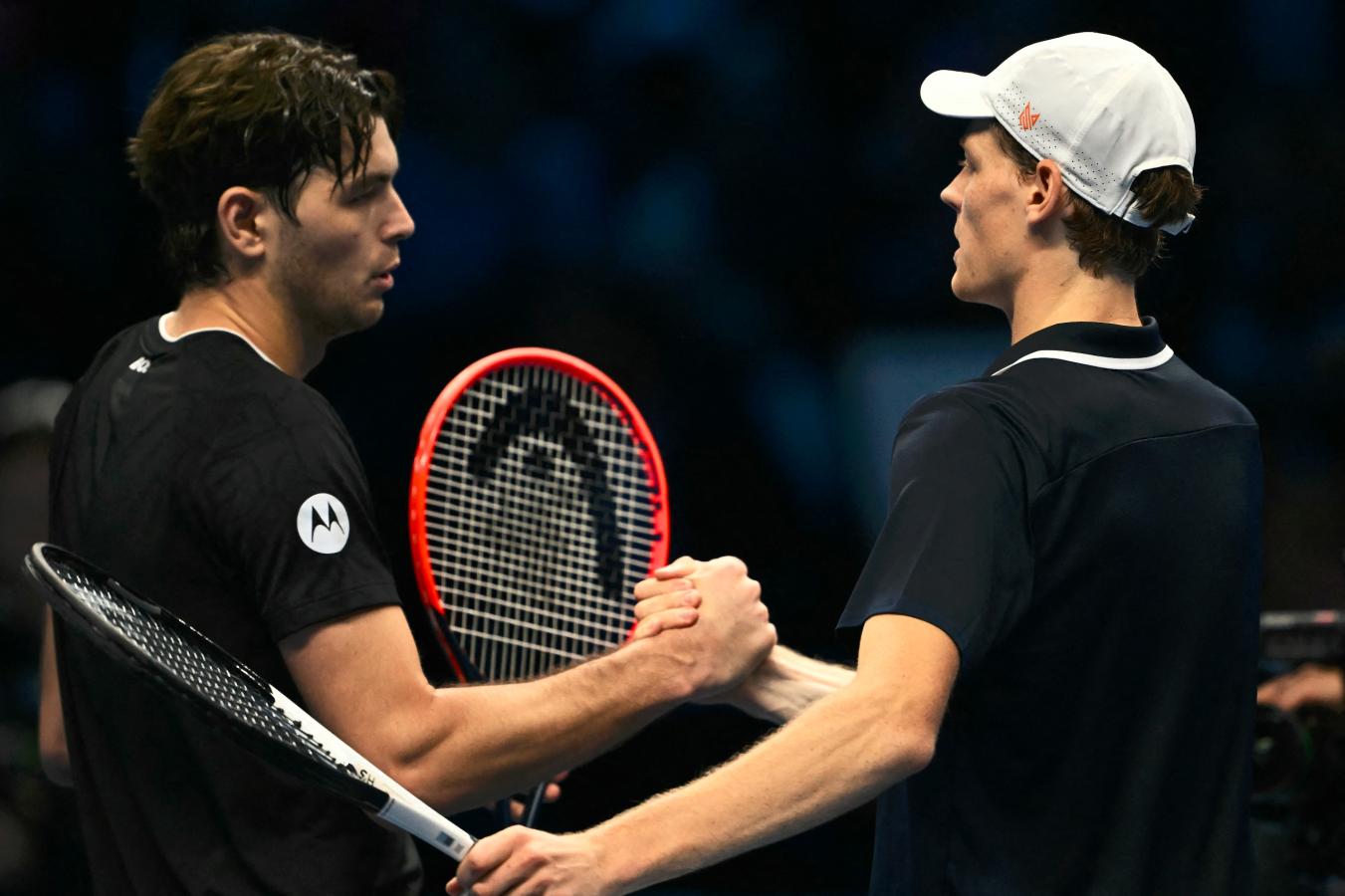 Imagen Sinner y Fritz se enfrentaron este martes en la fase de grupos y anteriormente en la final del US Open; el historial favorece al italiano 3-1.
