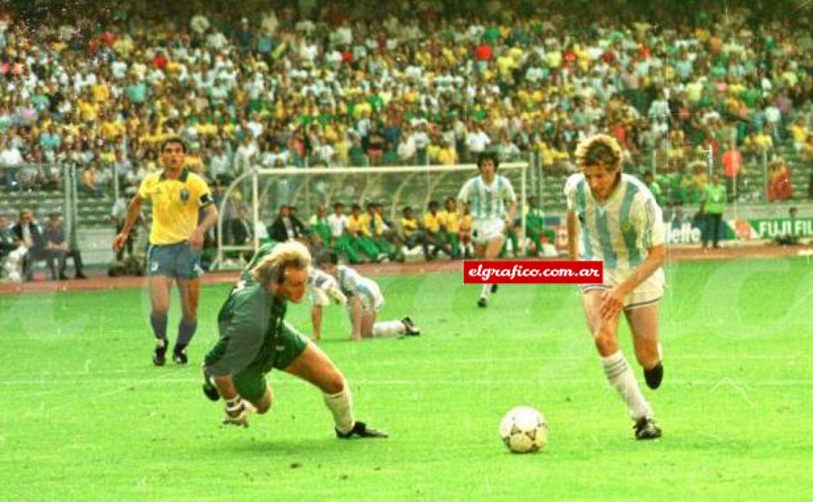 Imagen Porque Caniggia tiene el sello de los atrevidos, los que no le temen ni respetan a nadie, de los que creen en ellos mismos.