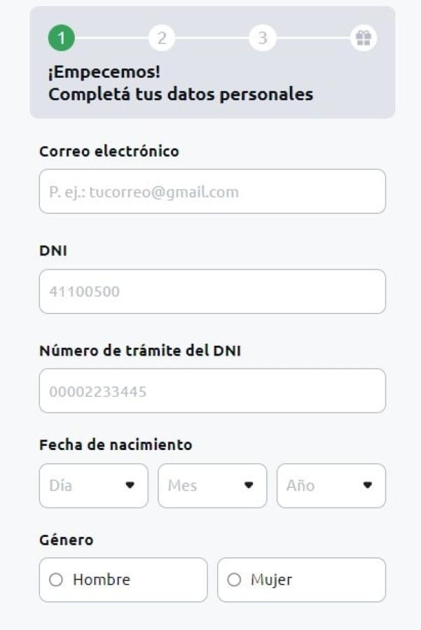 Imagen Registro en Betano PBA