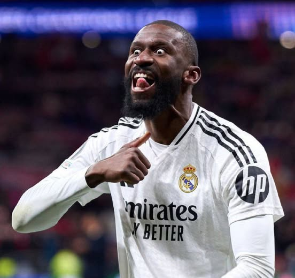 Imagen El gesto de Rüdiger que podría ser sancionado por la UEFA.