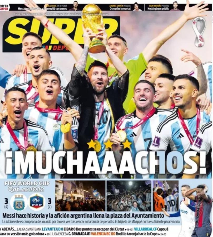 Imagen Súper Deporte, a tono con la canción que fue furor en Argentina.