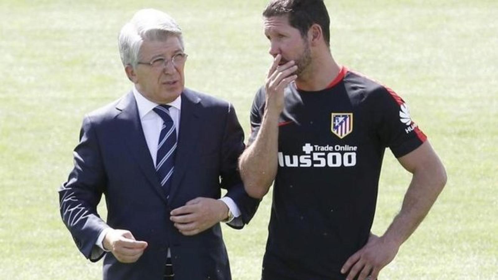 Imagen Enrique Cerezo, defensor a ultranza de Diego Simeone.