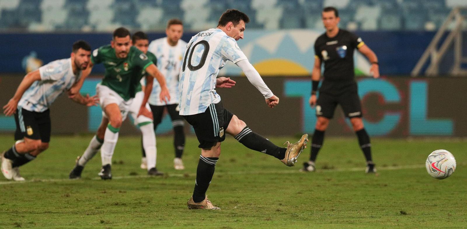 Imagen Messi, asistencia perfecta
