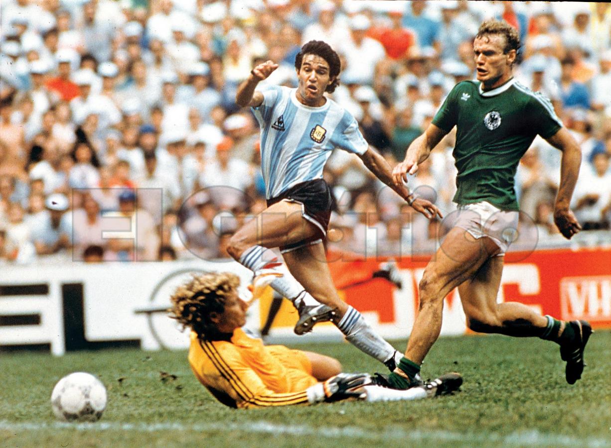 Imagen Burruchaga, autor del gol que valió el Mundial 1986