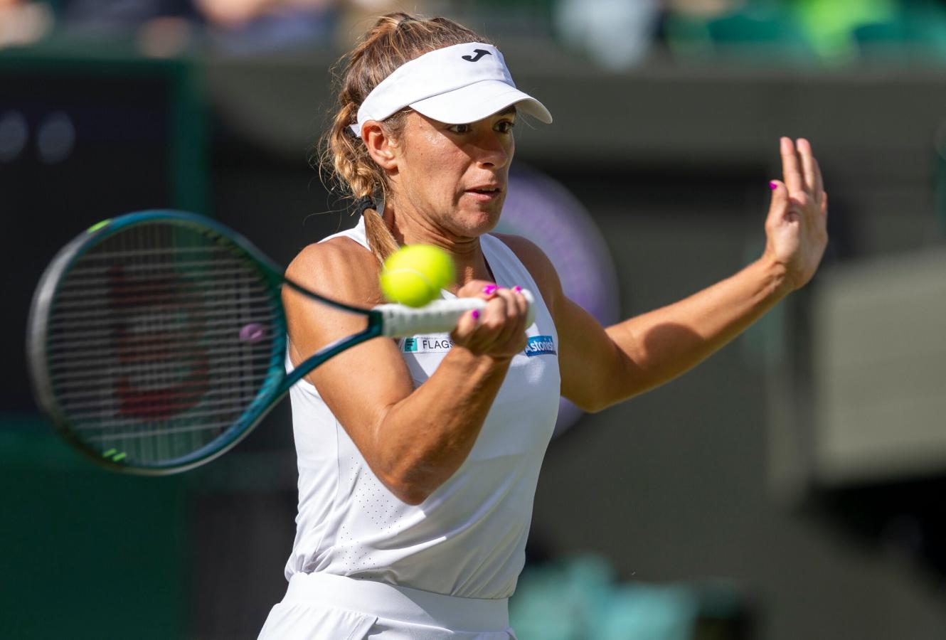 Imagen de Golpazo en Wimbledon: Solana Sierra se metió en la tercera ronda