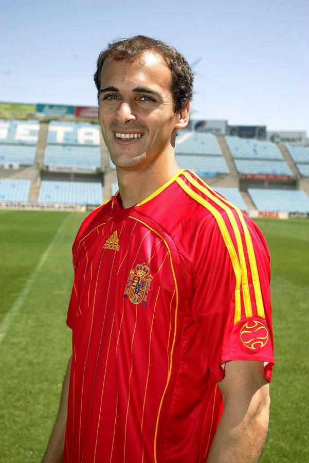Mariano Pernia, garra en la defensa Española.