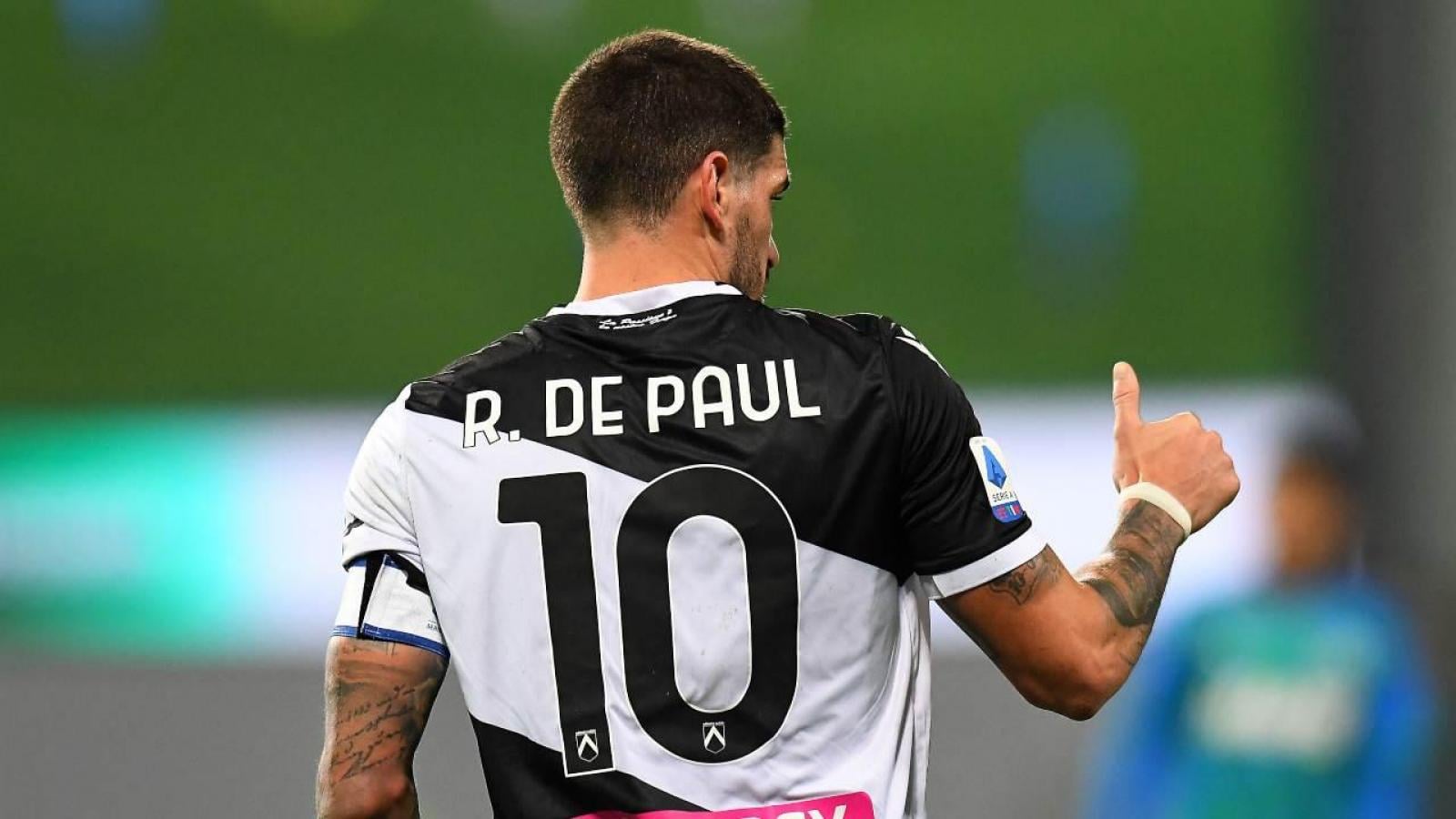 Imagen De Paul y su gran presente, tanto en Udinese como en la Selección.
