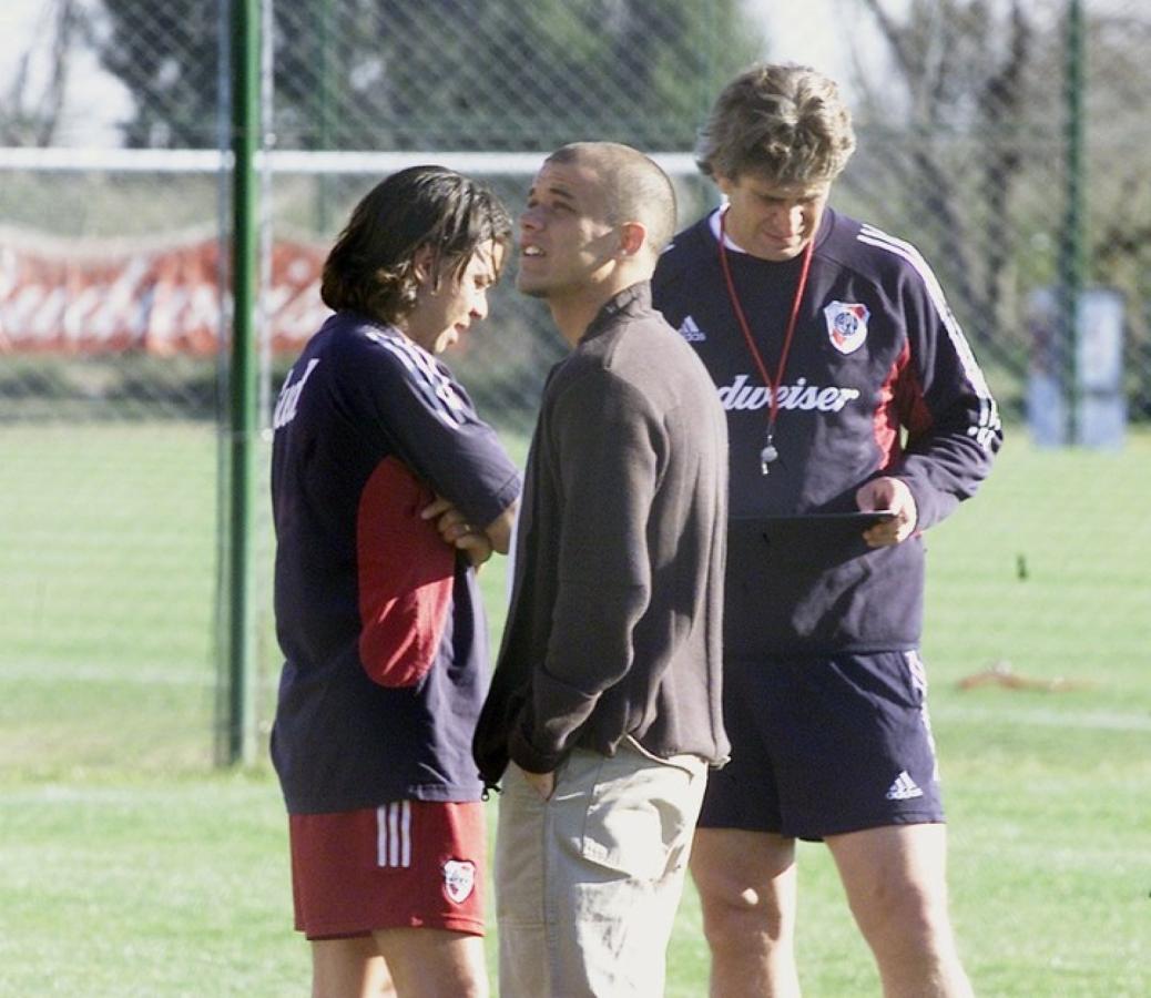 Imagen Gallardo fue dirigido por Pellegrini en River en 2003. D'Alessandro también formaba parte de ese equipo.