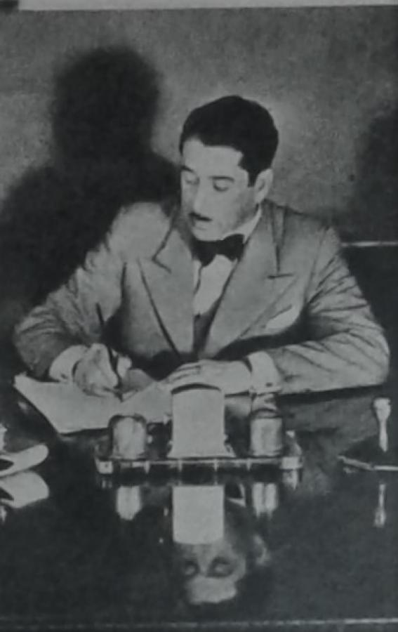 Imagen Gastón Martinez Vázquez, segundo director de la revista. Impulsó la realización de competencias deportivas, auspiciadas por El Gráfico. La mas importante fue 