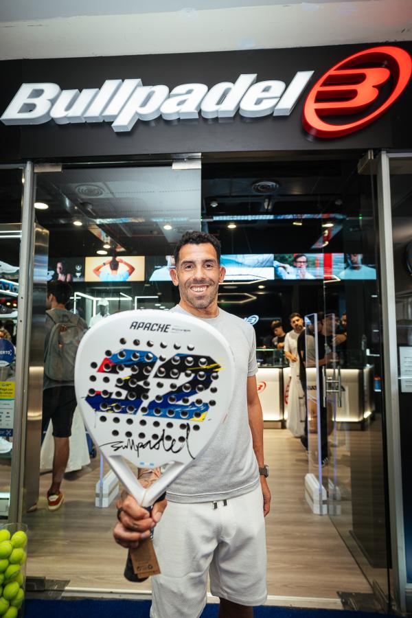 Imagen La nueva paleta de Carlos Tevez.