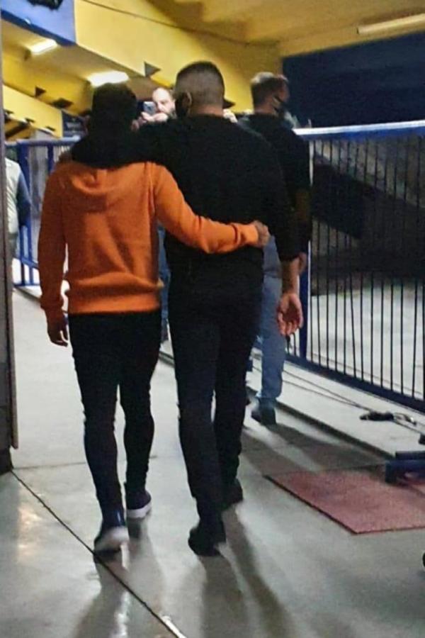 Imagen Riquelme-Tevez, el abrazo final. ¿Se repetirá?