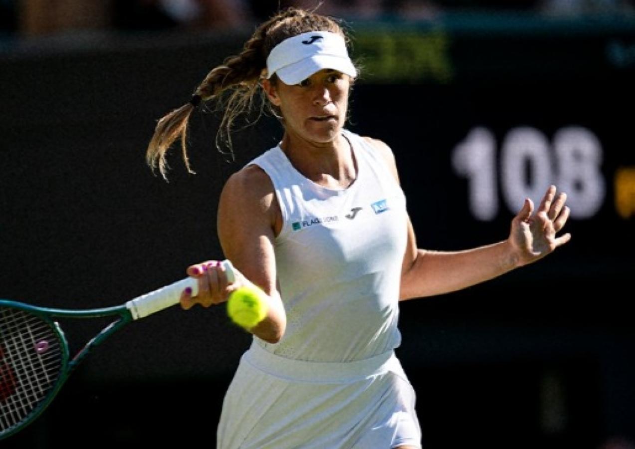 Imagen de Fin del sueño: Solana Sierra perdió en Wimbledon