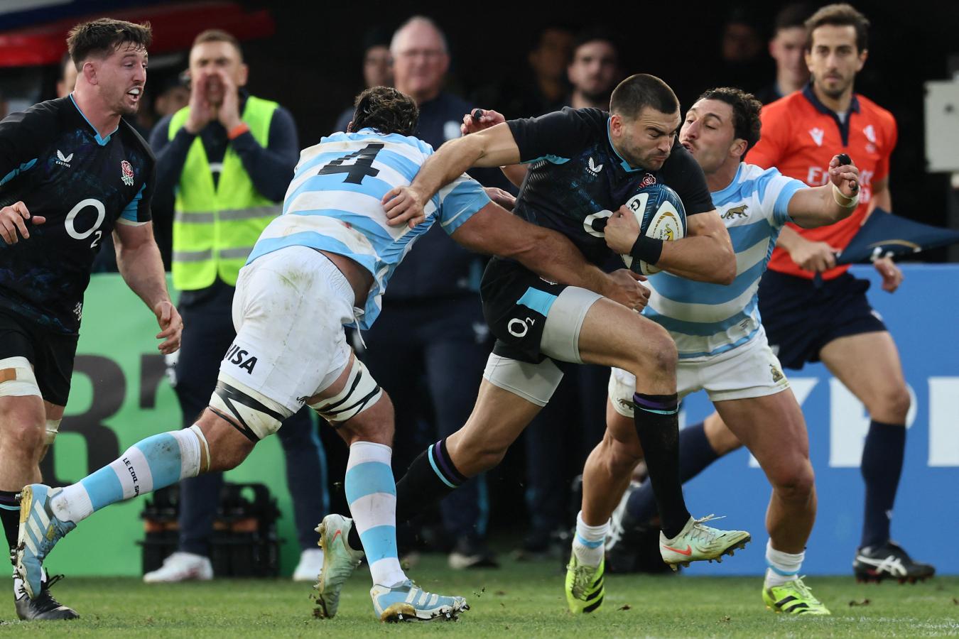 Imagen de Abultada derrota de Los Pumas ante Inglaterra en La Plata