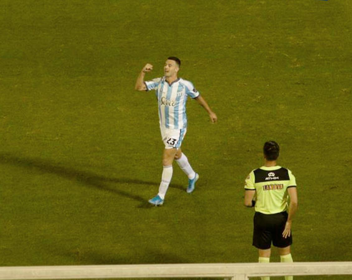 Ramiro Carrera le dio el primer triunfo en el certamen a Atlético Tucumán. Foto: @ATOficial