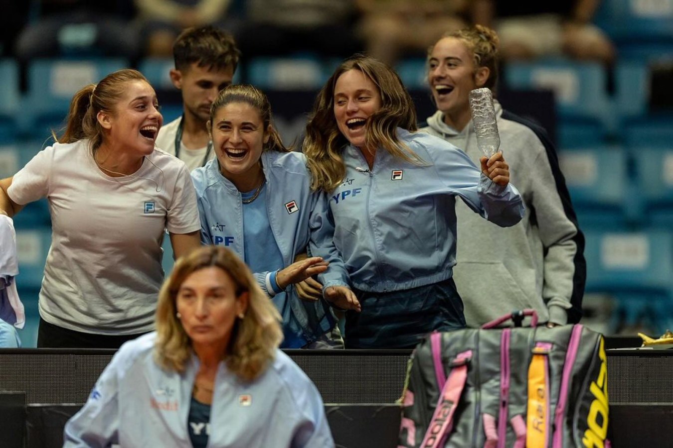 Imagen Argentina, de la ilusión a la tristeza con la frente en alto. Foto: AA Tenis}