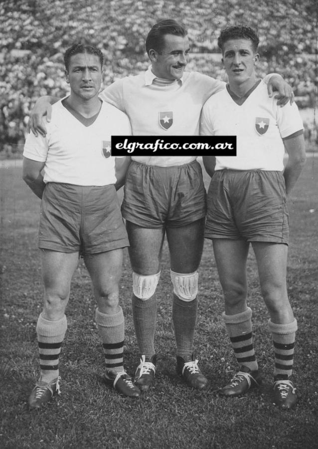 En 1941 la heroica resistencia de Livingstone entre los palos de aquel Sudamericano jugado en su país se apuntaló en sus zagueros, Roa y Vidal, característicos backs chilenos en el juego de despeje.