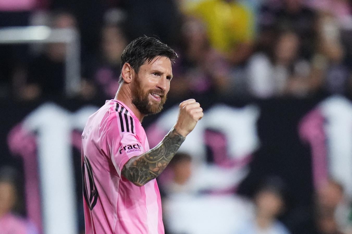 Imagen El capitán argentino llegó libre desde PSG a mediados de 2023 y hasta el momento suma 58 tantos en 68 partidos. 