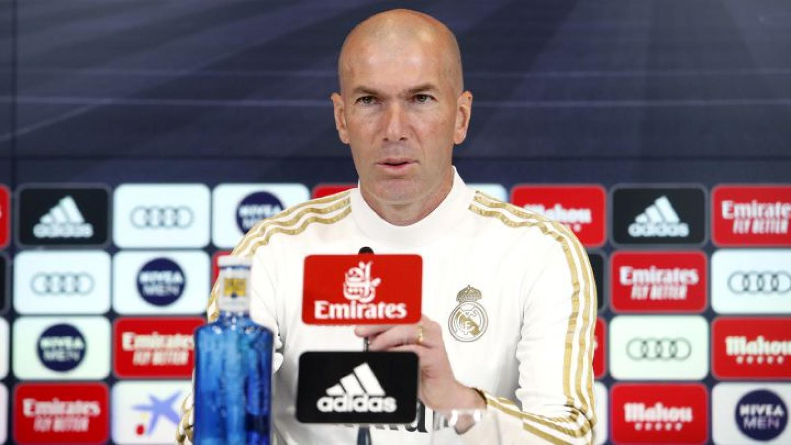 Zidane, preocupado por las ausencias
