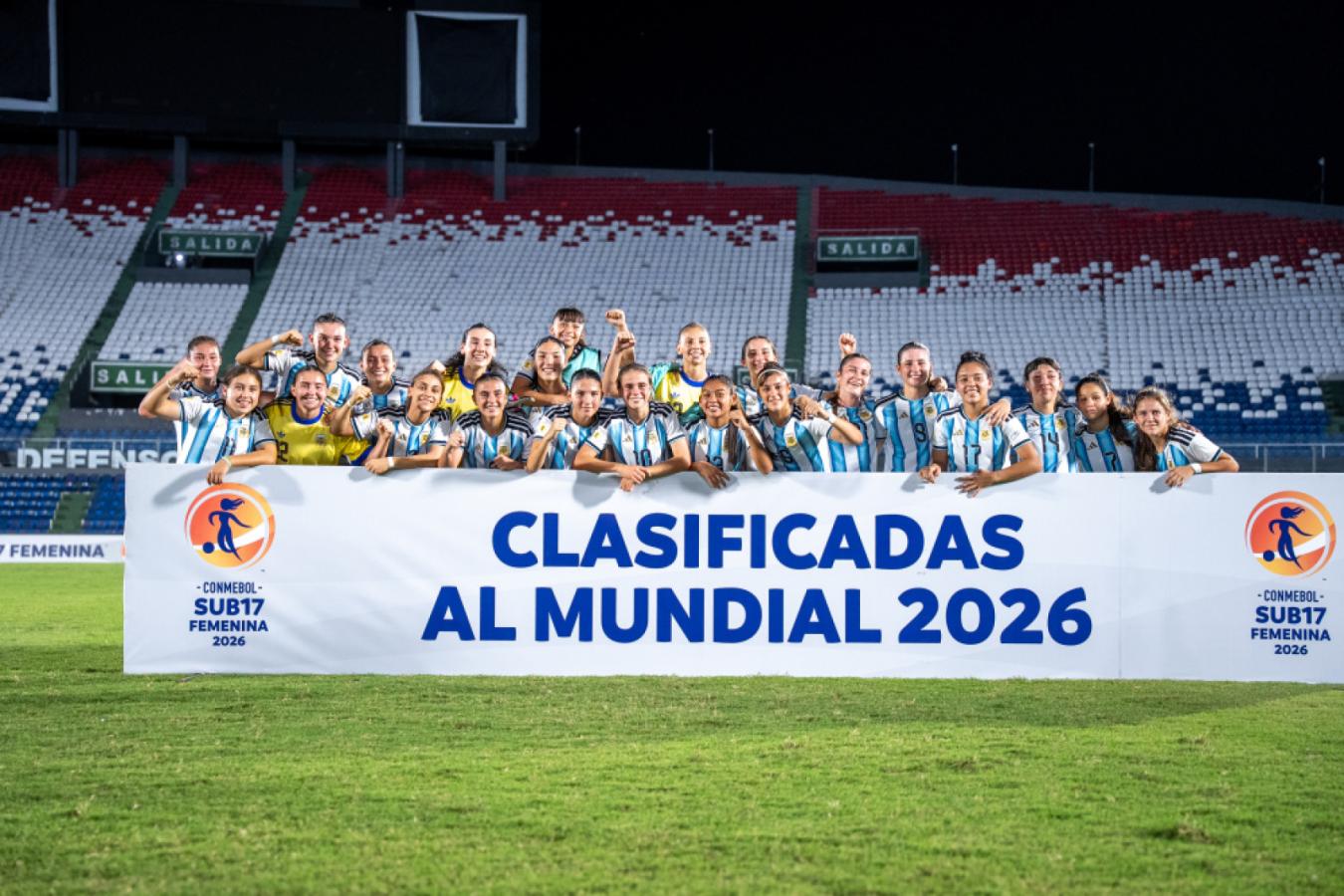 Imagen La selección femenina Sub17 hizo historia y jugará el primer Mundial de su historia.