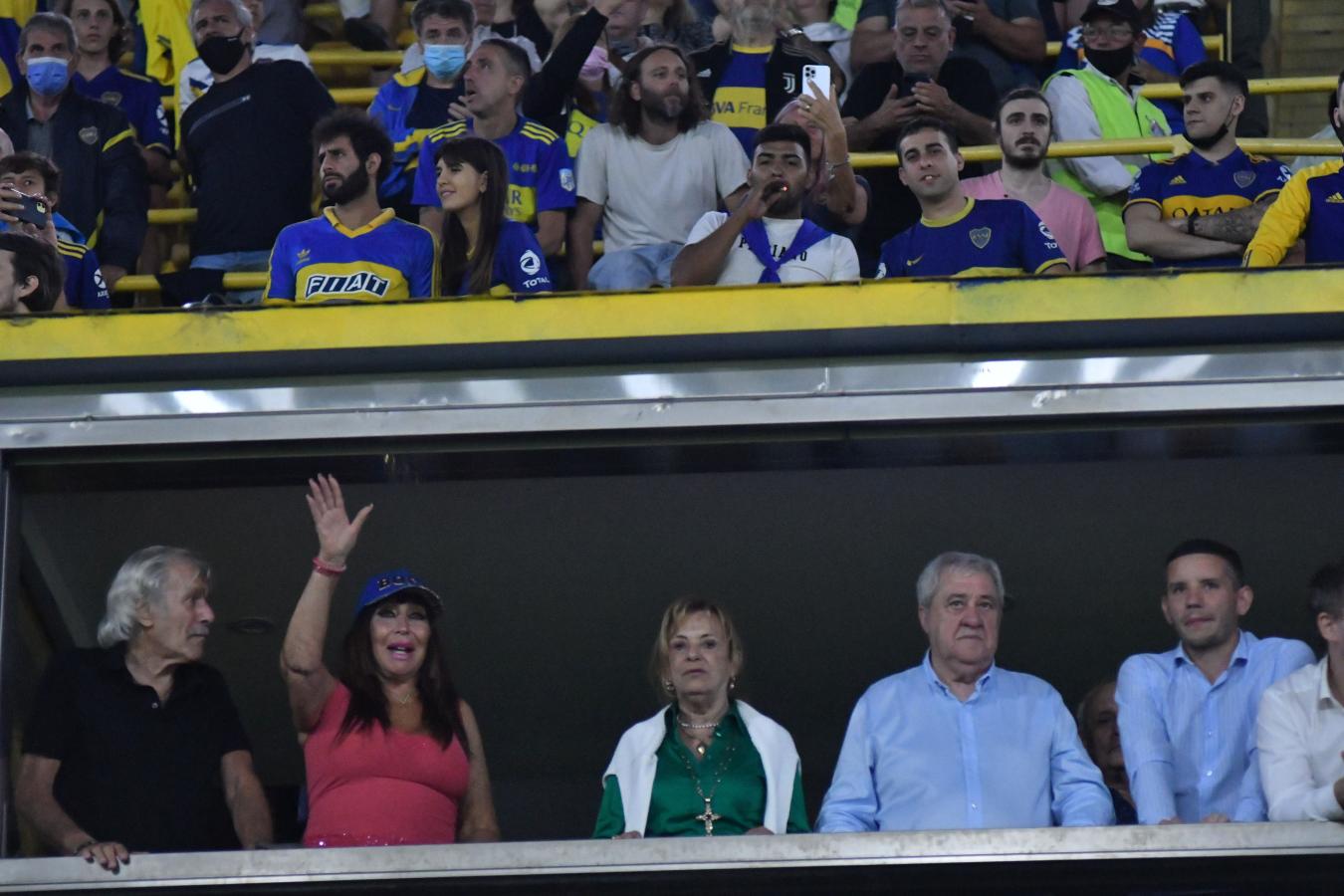 Imagen La One Moria Casán no se perdió la fiesta.