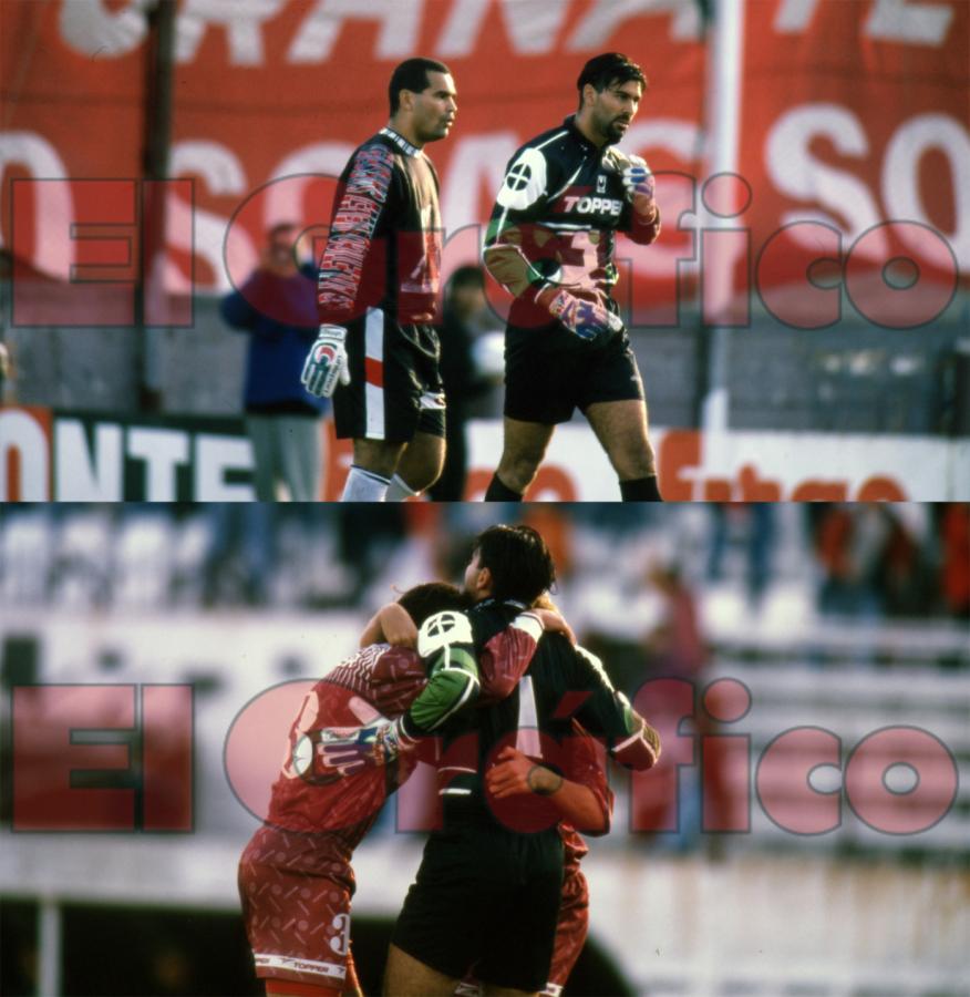 Imagen En 1997, Roa le marcó de penal a José Luis Chilavert en un Lanús-Vélez
