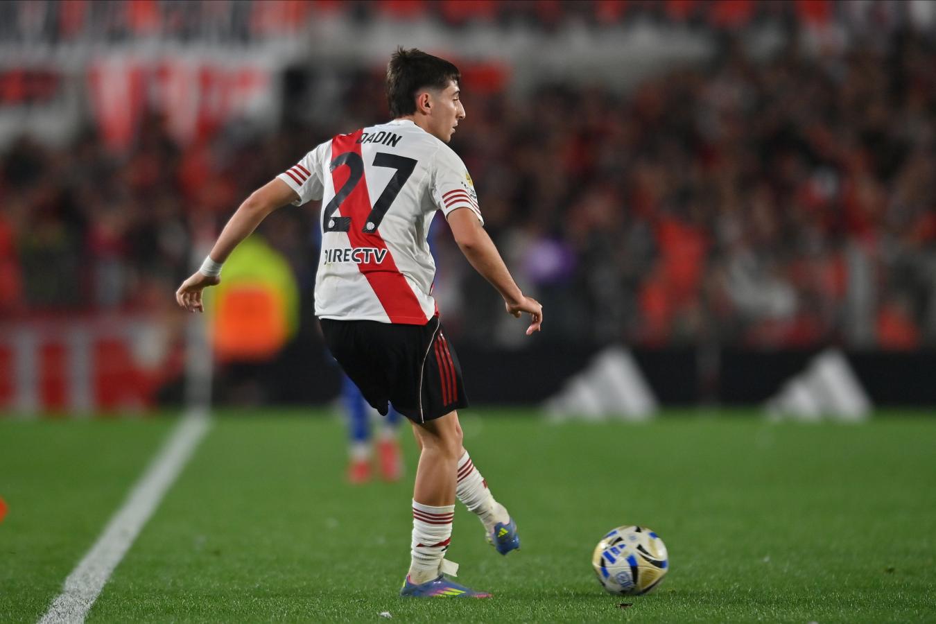 Imagen Bautista Dadín jugó 4 partidos con la camiseta de River.